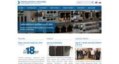 Desktop Screenshot of kpi.fei.tuke.sk