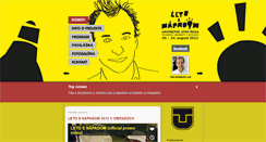 Desktop Screenshot of letosnapadom.tuke.sk